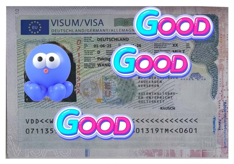 恭喜王护士获批护理人员签证~